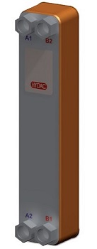Паяный теплообменник HYDAC HEX S615-60