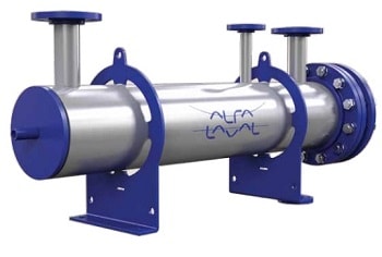 Кожухотрубный теплообменник Alfa Laval Aalborg MX 40