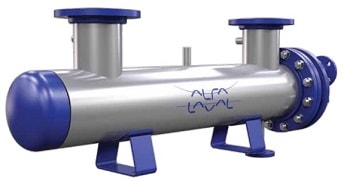 Кожухотрубный теплообменник Alfa Laval Aalborg MP-C 25