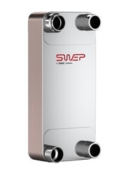 Паяный пластинчатый теплообменник SWEP VH400T